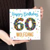 Lindt Pralinen zum 60. Geburtstag mit Namensaufdruck