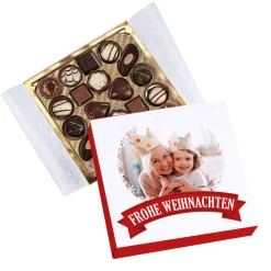 Lindt-Pralinen zu Weihnachten mit toller Fotoverpackung