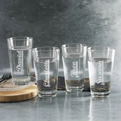 Longdrink-Glas mit Wunschnamen