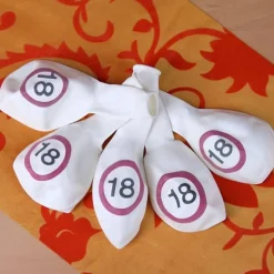 8 Luftballons Verkehrsschild 18