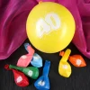 8 Luftballons zum 40. Geburtstag