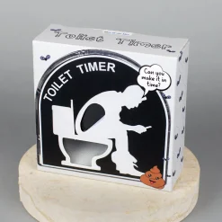 Lustige Sanduhr als Toiletten-Timer - 5 Minuten