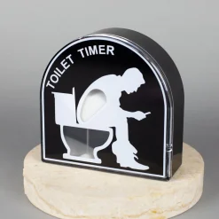 Lustige Sanduhr als Toiletten-Timer - 5 Minuten