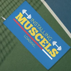 Lustiges Sporthandtuch für Fitnessstudio & Gym | Bodybuilding Handtuch schnelltrocknend