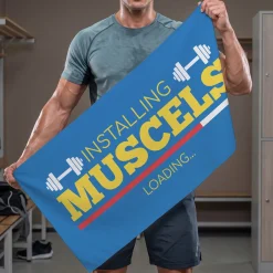 Lustiges Sporthandtuch für Fitnessstudio & Gym | Bodybuilding Handtuch schnelltrocknend
