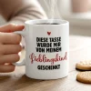 Lustige Tasse für Mama 'vom Lieblingskind geschenkt' | Geschenk für Mütter zum Muttertag & Geburtstag