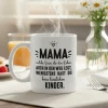 Lustige Tasse 'Mama - wenigstens keine hässlichen Kinder' für Mütter zum Muttertag & Geburtstag