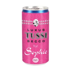 Luxus Tussi-City Secco in der Dose mit Wunschname