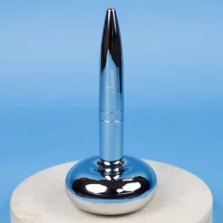 Magischer Kugelschreiber mit Gravur und Magnethalter