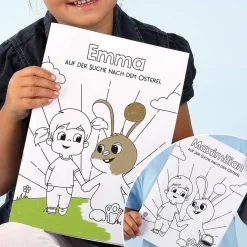 Malheft zu Ostern für Mädchen und Jungen