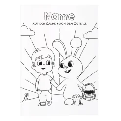 Malheft zu Ostern für Mädchen und Jungen