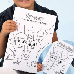 Malheft zu Ostern für Mädchen und Jungen