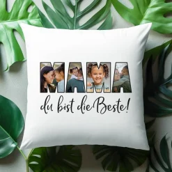 Mama du bist die Beste! - Fotokissen zum Muttertag