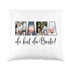 Mama du bist die Beste! - Fotokissen zum Muttertag
