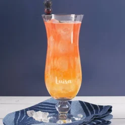 Maritimes Geschenkset mit Bellini und Cocktailglas