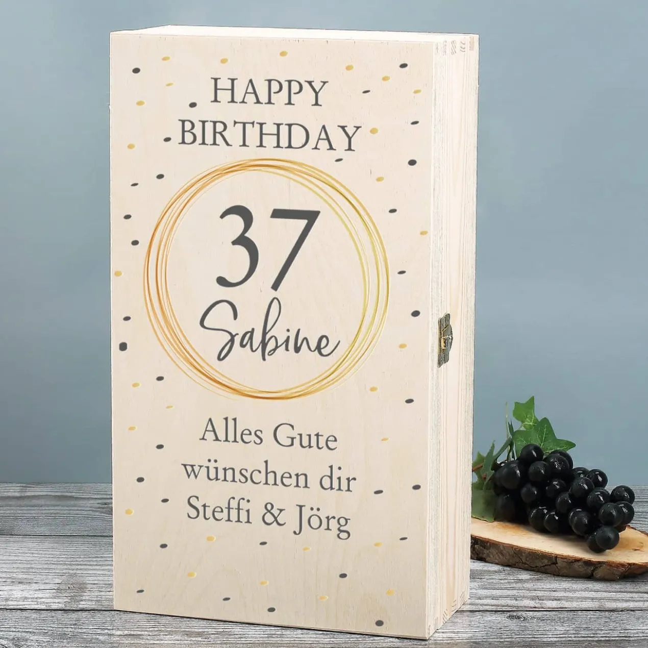 Maybach Weißwein Geschenkset zum Geburtstag