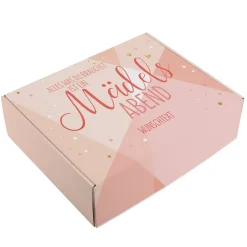 Mädelsabend - Geschenkverpackung mit Wunschtext