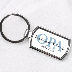 Metall-Schlüsselanhänger für den besten Opa