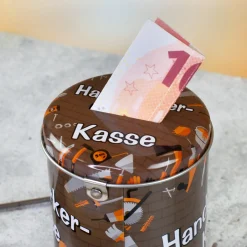 Metall Spardose als Handwerker Kasse