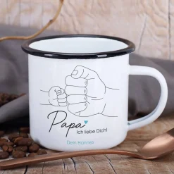 Metalltasse 