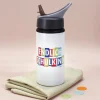 Metall-Trinkflasche - Endlich Schulkind