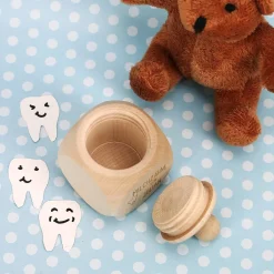 Milchzahnbox mit Namensgravur