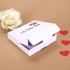 Mini Fotobuch - Ich liebe dich - mit Like-Symbol und Wunschtext