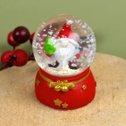 Mini Schneekugel mit Wichtel in 4 Varianten | Wichtelgeschenk
