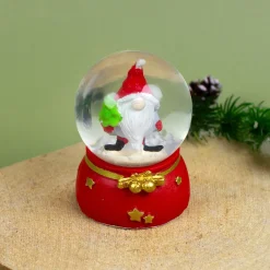 Mini Schneekugel mit Wichtel in 4 Varianten | Wichtelgeschenk