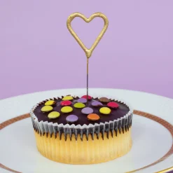 Mini Wunderkerze Herz gold