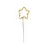 Mini Wunderkerze Stern gold