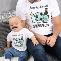 Männerabend Outfit für Vater und Sohn