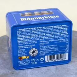Männerkiste mit Schokolade | Bierkasten Design