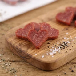 Männerpralinen kleiner Salami Snack zum Genießen personalisiert