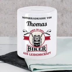 Motorradkasse - Spardose für Biker aus Leidenschaft