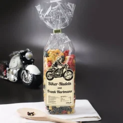 Motorrad-Nudeln für echte Biker
