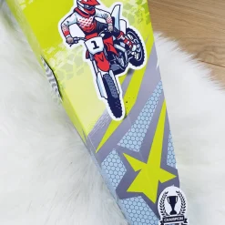 Motorrad-Schultüte mit 3D-Motiv und Name