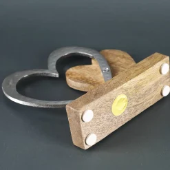 Mr & Mrs Herzskulptur mit Namensgravur zur Hochzeit
