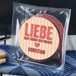 3,5m Salami-Kabeltrommel - Liebe geht durch den Magen