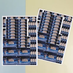 Namensaufkleber mit Astronaut & Planeten Motiv | Personalisiertes Geschenk für Einschulung und Schule