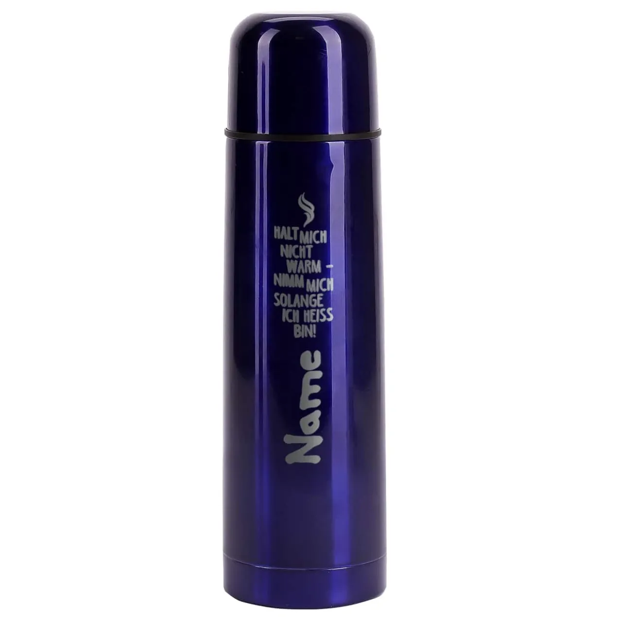 Nimm mich heiß... Thermosflasche mit Name