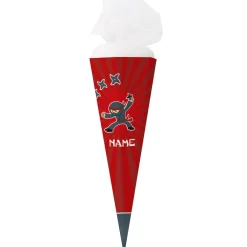 Ninja - Schultüte für Jungen mit Name, 80 cm