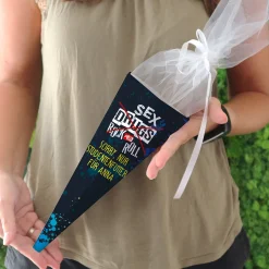 No Sex, Drugs and Rock'n Roll - kleine Zuckertüte fürs Studium, 28 cm