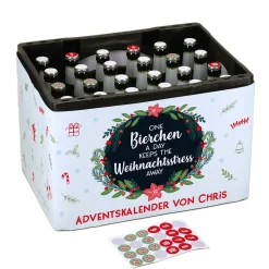 One Bierchen a day... DIY Adventskalender Set für Bierkästen