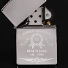 Original Zippo Feuerzeug mit stilvoller Gravur