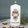Originelle Kerze - EnergieSparLampe - mit Ihrem Text bedruckt