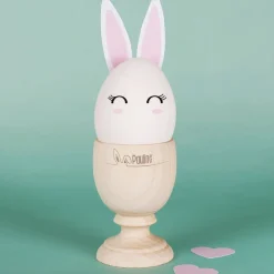 Oster Eierbecher mit Namensgravur und Hasenohren
