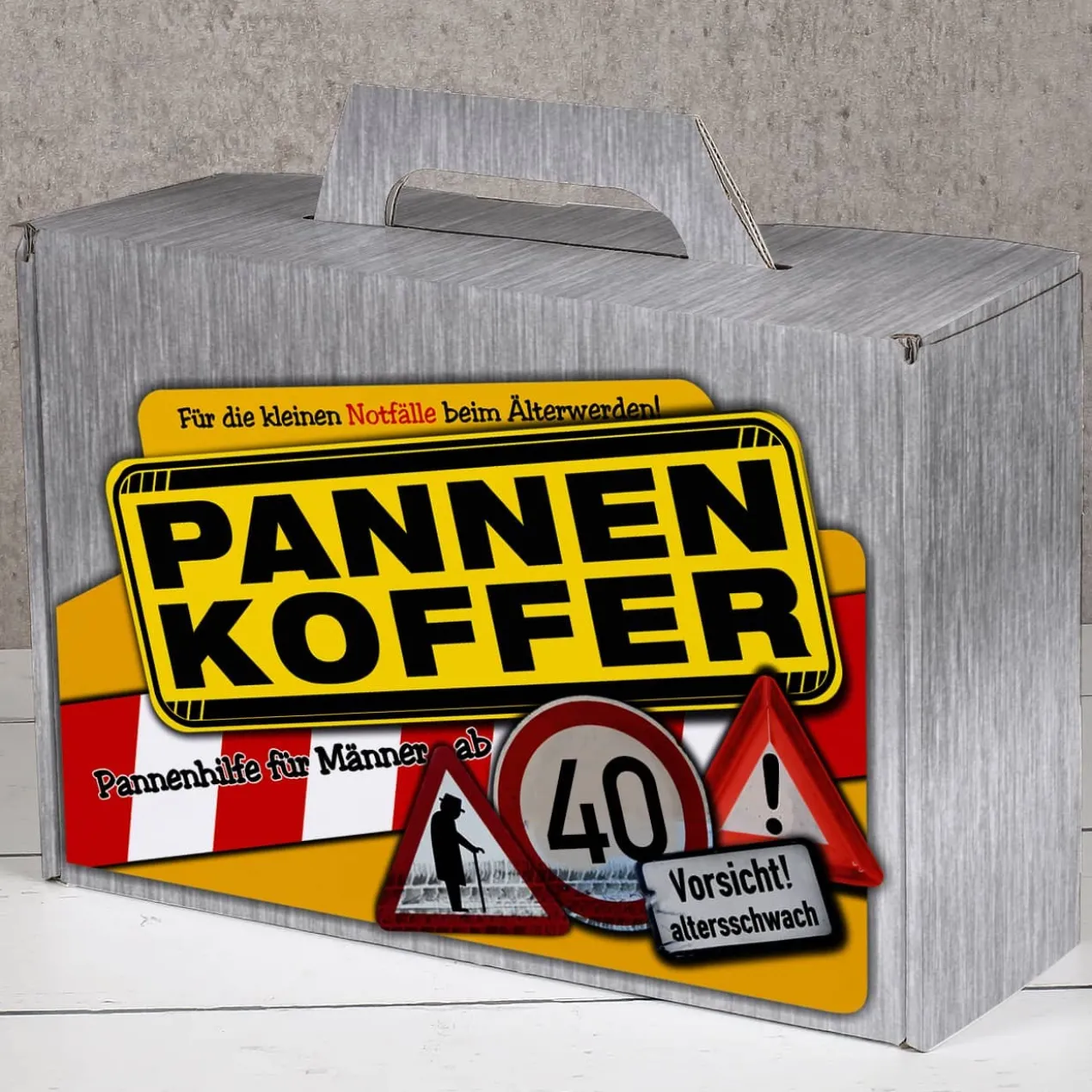 Pannenkoffer für den Mann ab 40