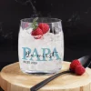Papa seit - Whiskeyglas oder Wasserglas mit Ihrem Wunschtext