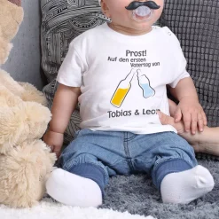 Partnershirts Vater und Sohn zum ersten Vatertag